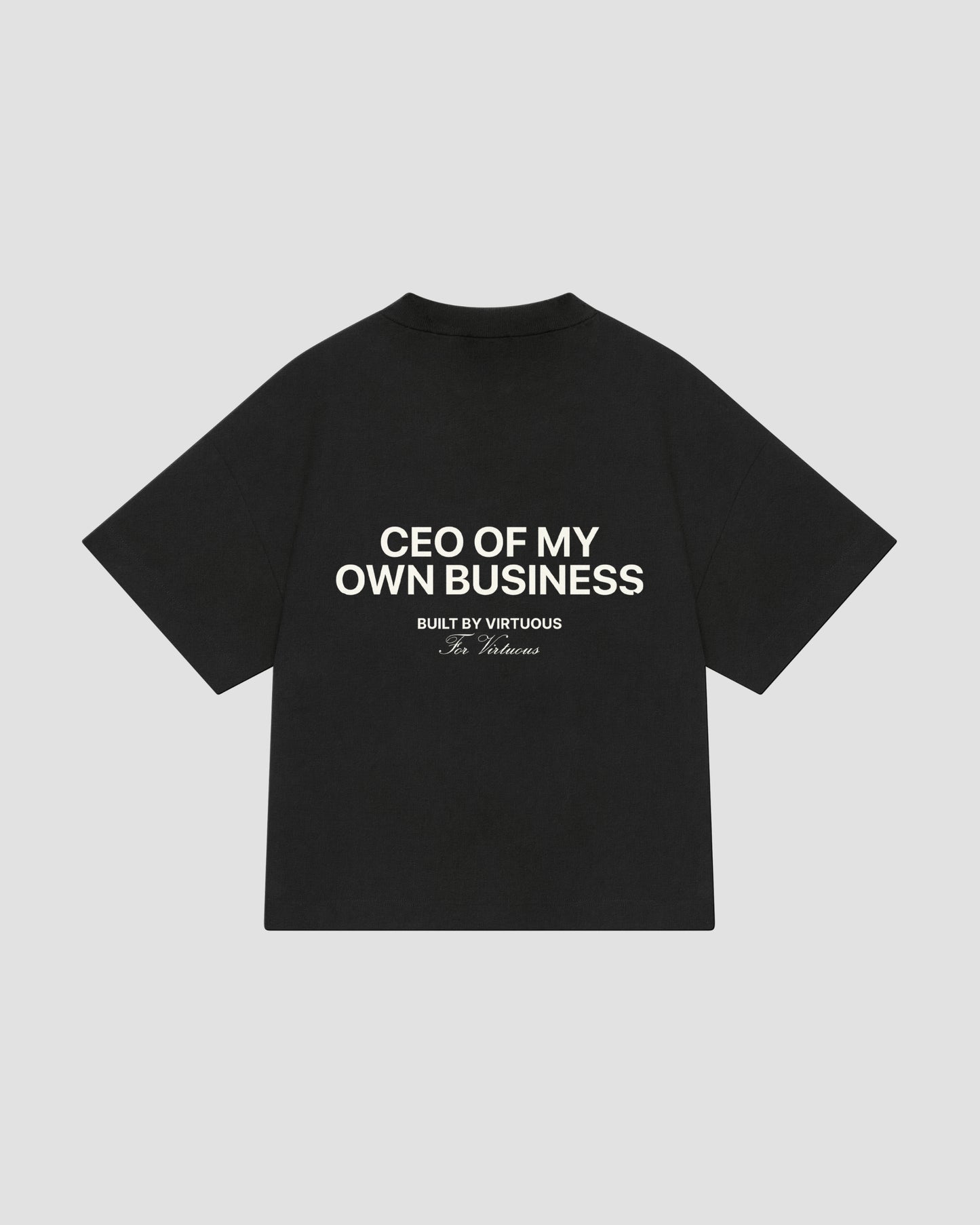 CEO OF MOB TEE - BLACK